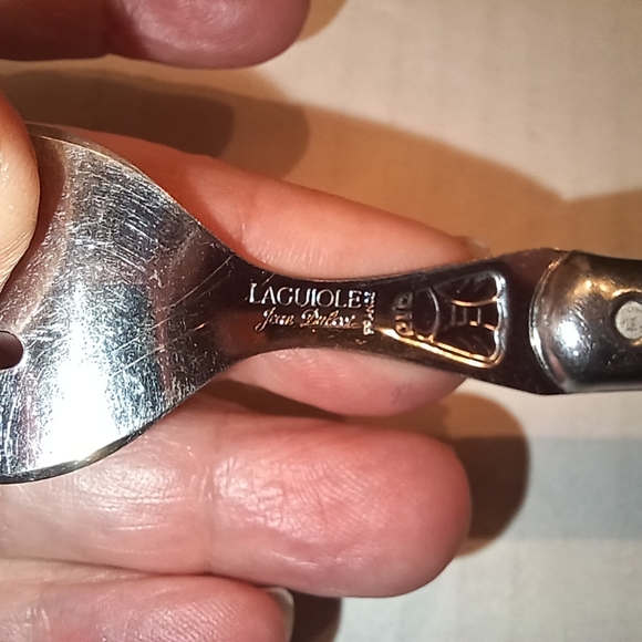 Laguiole Stainless Steel Cheese Forks / Knives, Spreaders & Spoons, … - Picture 9 of 10